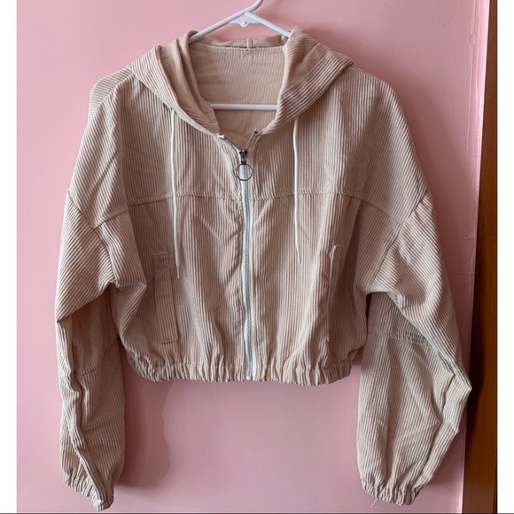 SHEIN Jackets & Blazers - Corduroy Cropped Jacket